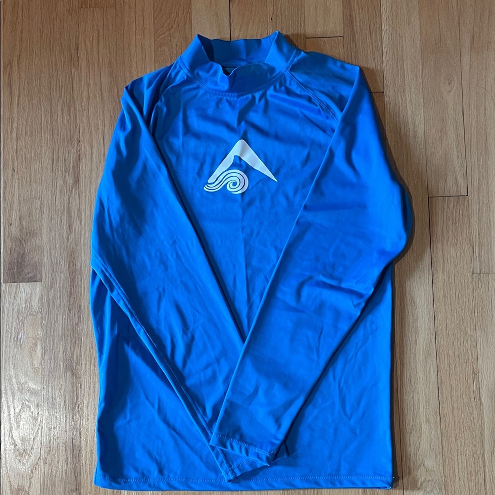 O'Neill Vibrant Blue Rash Guard - Men’s Small